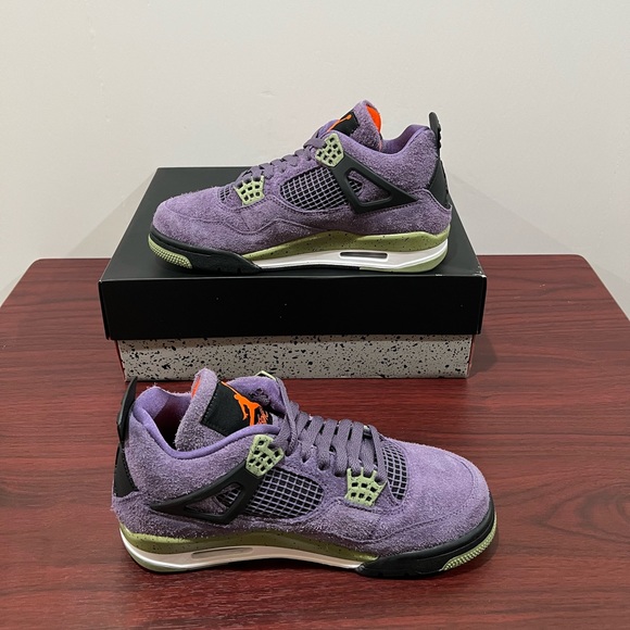Air Jordan 4, Women’s, AQ9129 500, Canyon Purple - Picture 14 of 14